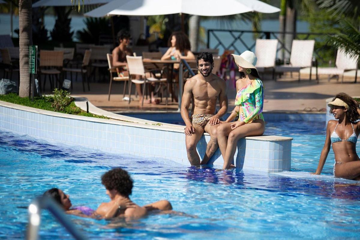 Nautico Flat Com Acesso Ao Clube Nautico Praia- Caldas Novas Dış mekan fotoğraf