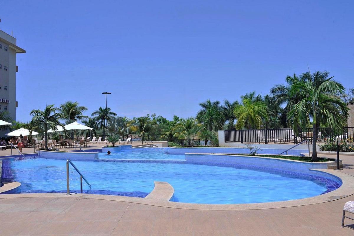 Nautico Flat Com Acesso Ao Clube Nautico Praia- Caldas Novas Dış mekan fotoğraf
