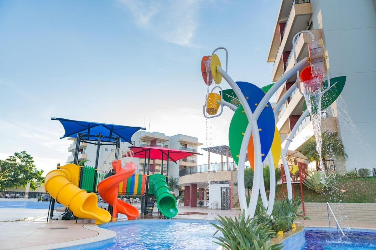 Nautico Flat Com Acesso Ao Clube Nautico Praia- Caldas Novas Dış mekan fotoğraf
