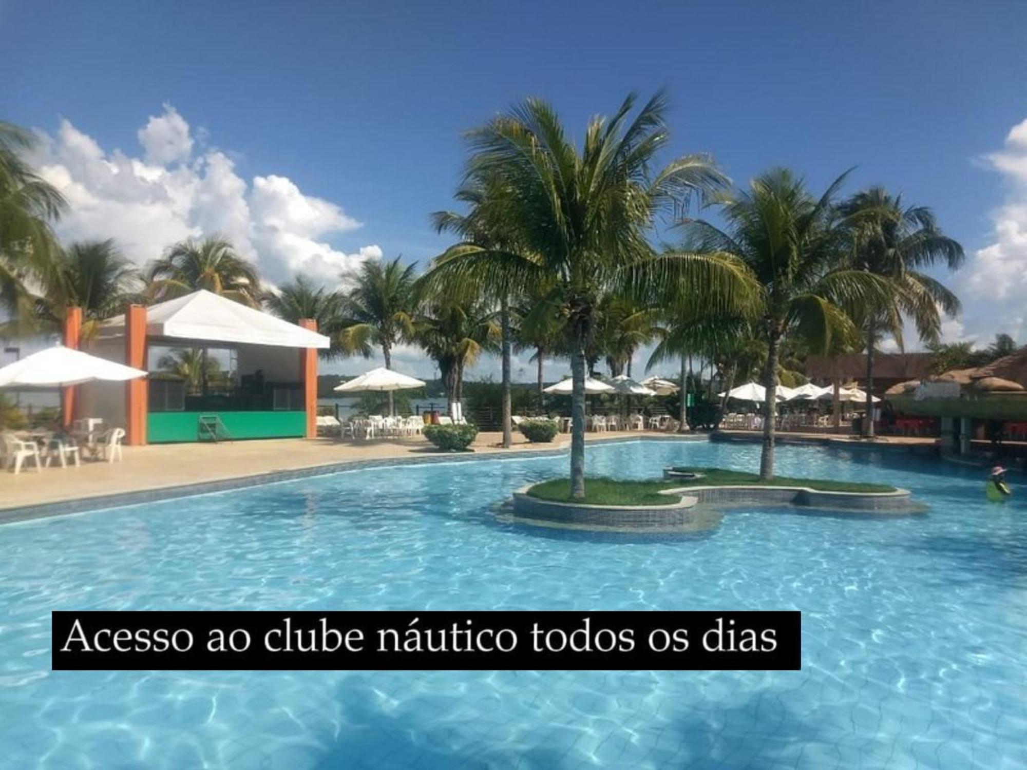 Nautico Flat Com Acesso Ao Clube Nautico Praia- Caldas Novas Dış mekan fotoğraf