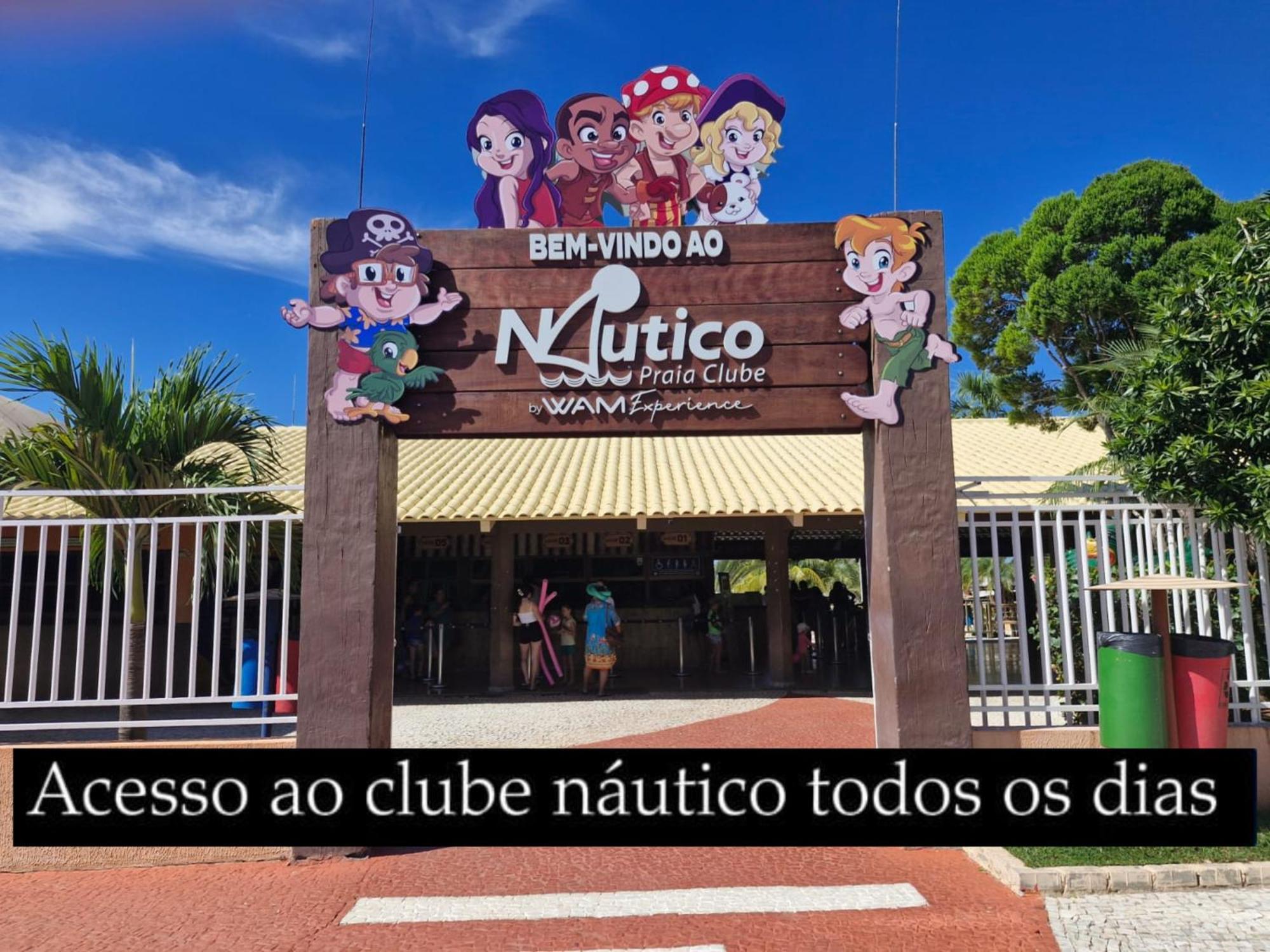 Nautico Flat Com Acesso Ao Clube Nautico Praia- Caldas Novas Dış mekan fotoğraf