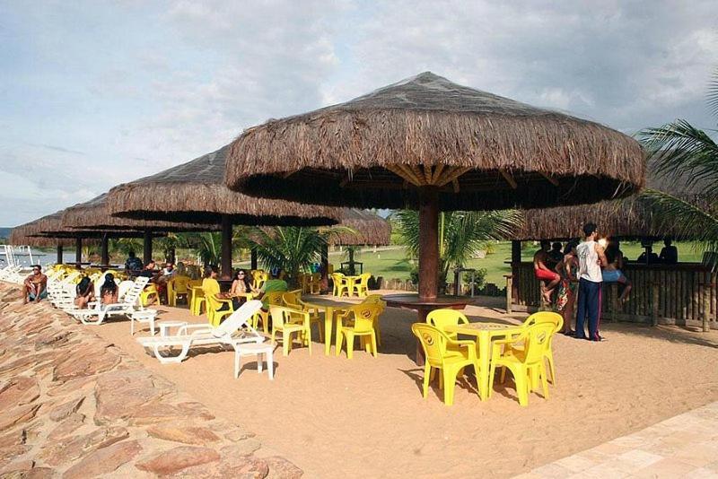 Nautico Flat Com Acesso Ao Clube Nautico Praia- Caldas Novas Dış mekan fotoğraf